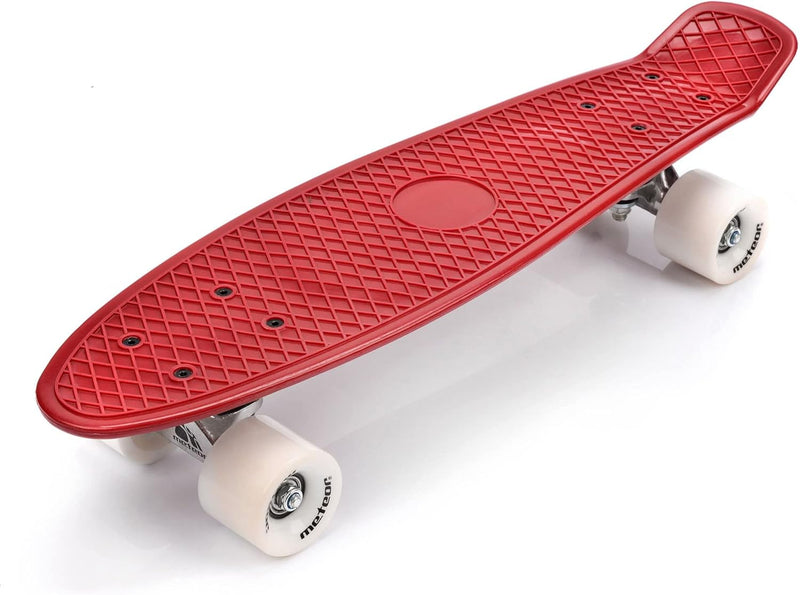 meteor Holz Skateboard Kinder - Mini Cruiser Kickboard - Skateboard mädchen Rollen Board - hohe Qual