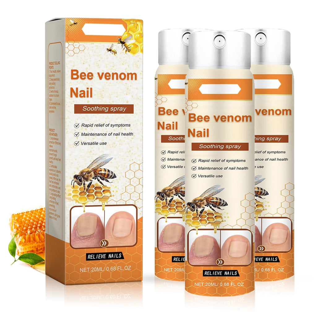 Propolis Nagelserum, Bienengift Nagel-Reparatur Spray, Sanfte Pflege Eingewachsener Nägel und Sauber
