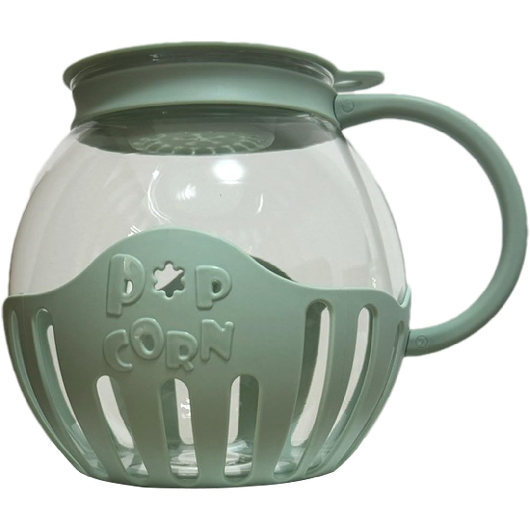 Generisch Mikrowelle Popcorn Popper, 2,25 QT, Multifunktional, Glas mit Deckel, Popcorn Maschine für