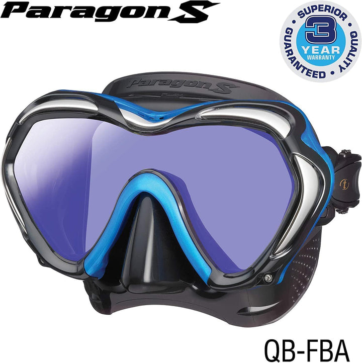 TUSA Paragon M2001SQB - Profi Tauchermaske Energy Green, Energy Green