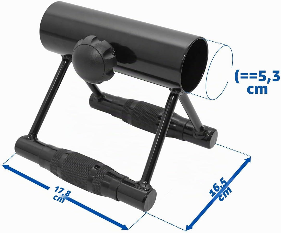 'Yes4All Deluxe T Bar Row Platform Landmine Attachments – Full 360° Swivel & Easy to Install – Fits