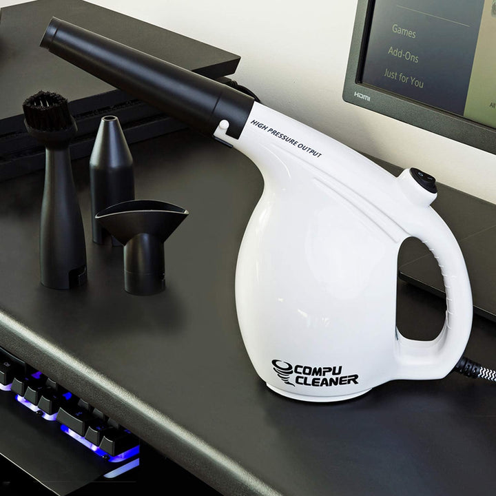 CompuCleaner - Elektrischen Staubgebläse - Air Duster, Tastatur Reinigung, Kamera reinigungsset, pc