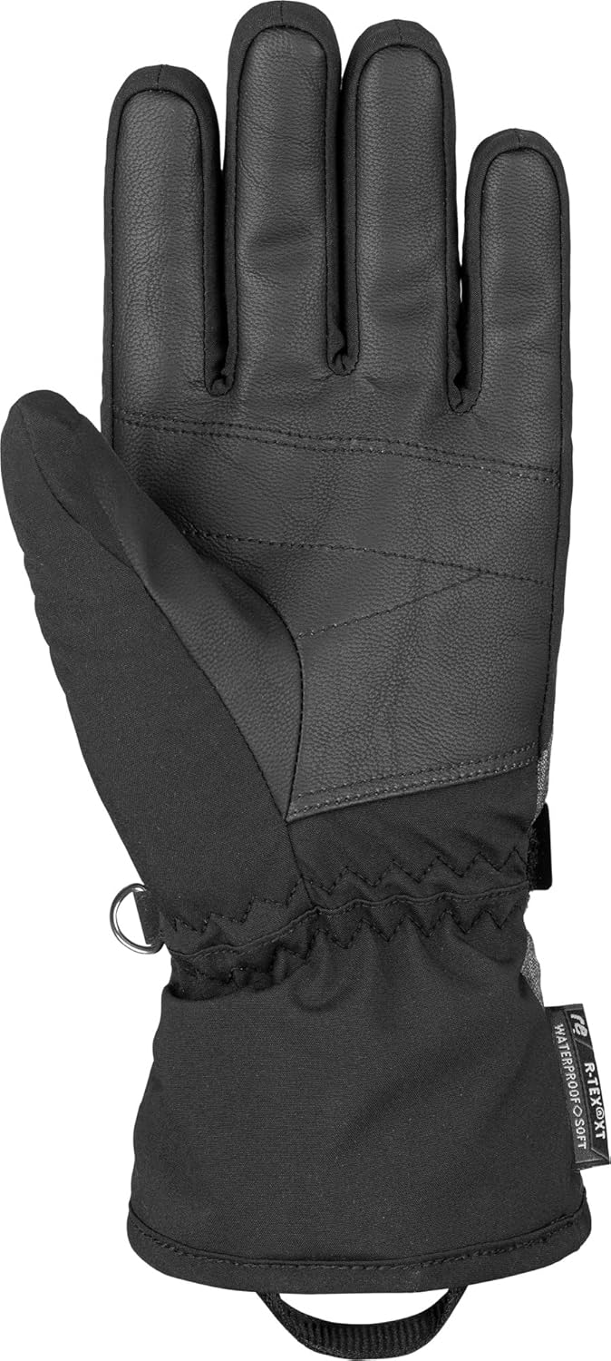 Reusch Hannah R-TEX® XT blck/blck melang/pink glo 8, blck/blck melang/pink glo 8