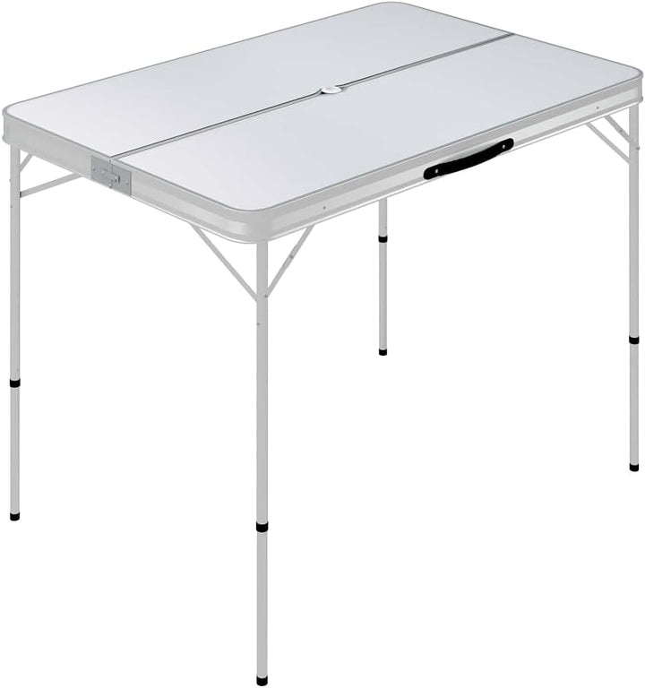vidaXL Campingtisch Klappbar mit 2 Sitzbänken Gartenbank Bank Sitzgruppe Koffertisch Gartentisch Kla