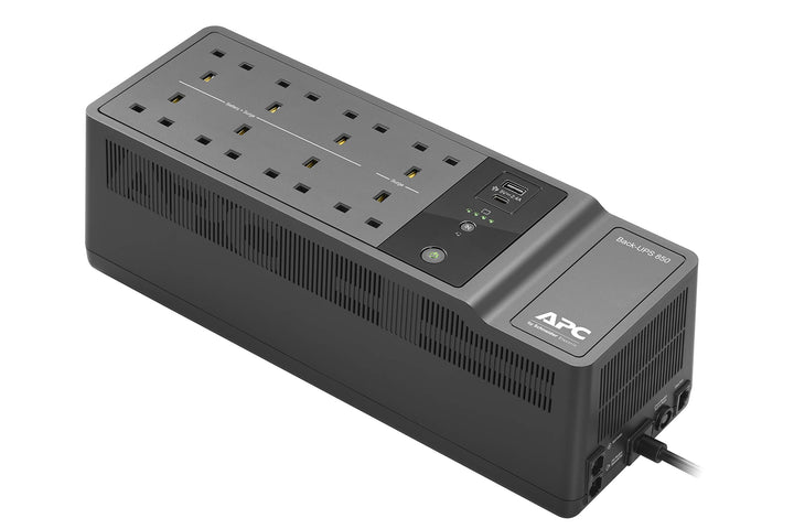 APC by Schneider Electric Back-UPS ES - BE850G2-UK - Unterbrechungsfreie Stromversorgung 850VA (8 Au