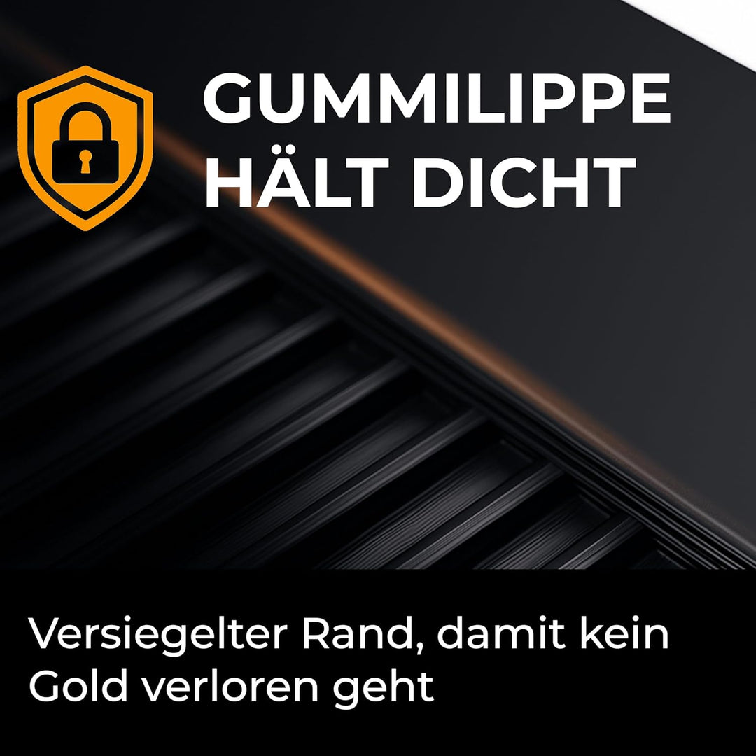 Hunter, mittelgrosse Goldwaschrinne, 20 cm breit, Goldwaschschleuse zum Goldwaschen am Fluss, Gold S