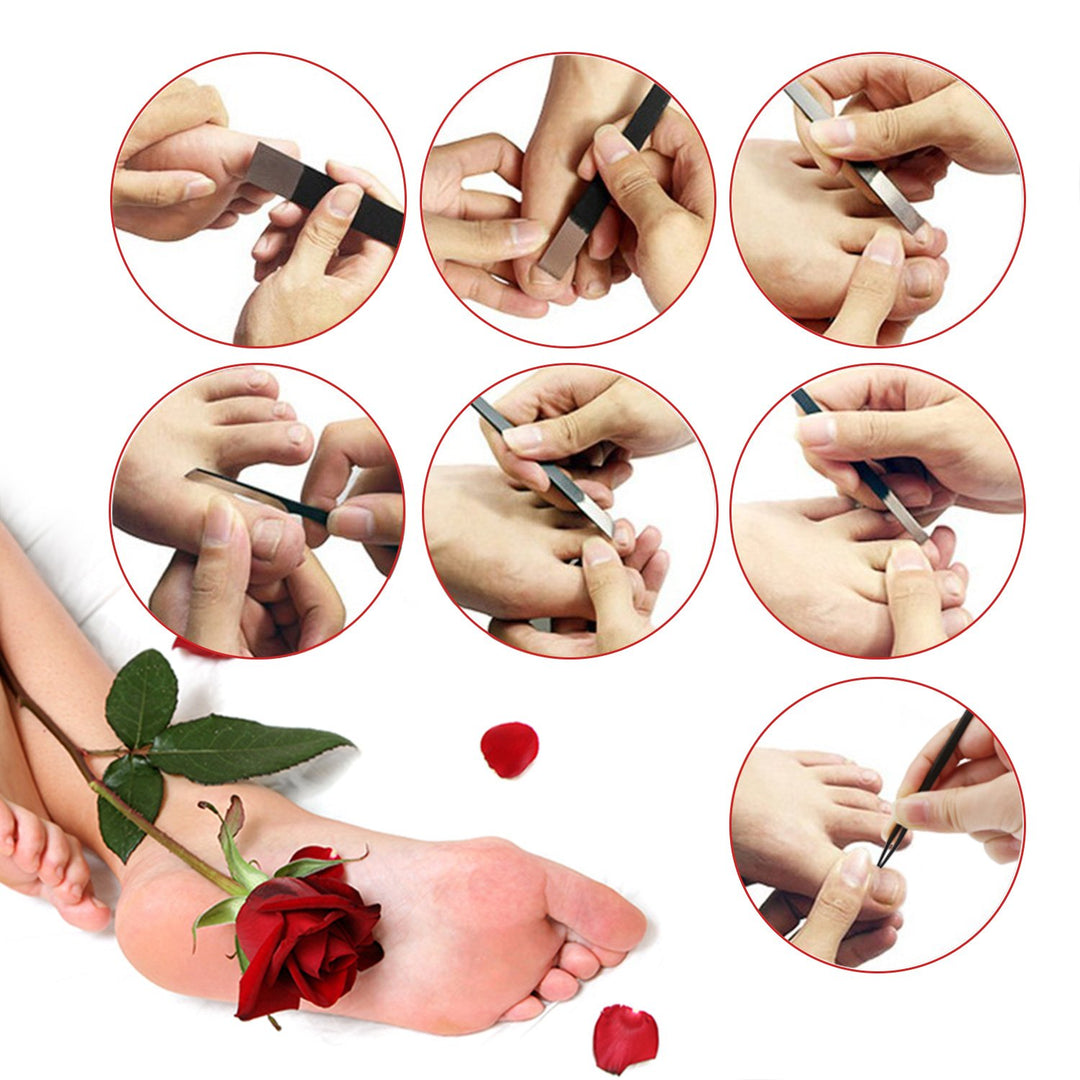 Segbeauty 7pcs Professional Pediküre Messer Set mit Aufbewahrungsbeutel, Hoher Manganstahl Nagelpfle