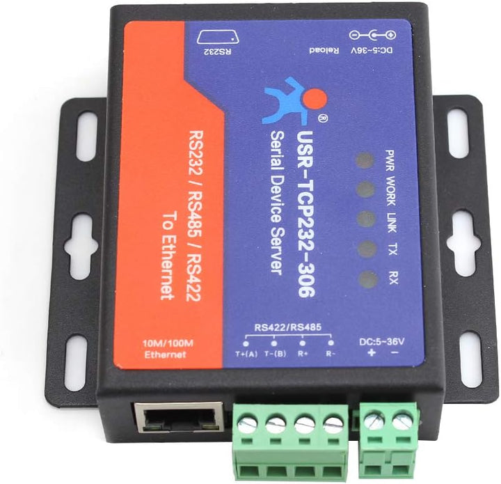U.S.R. USR-TCP232-306 Serieller RS232 RS458 Konverter RS422 auf Ethernet, HTTPD-Modus, serielle Date