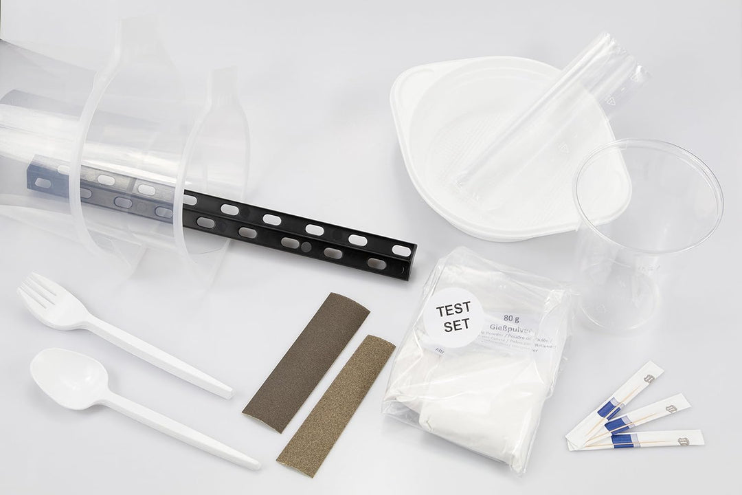 Lucky Hands® 3D Abformset mit Zubehör | Handabdruck, Gipsabdruck | Geschenkidee zum Muttertag (5-12