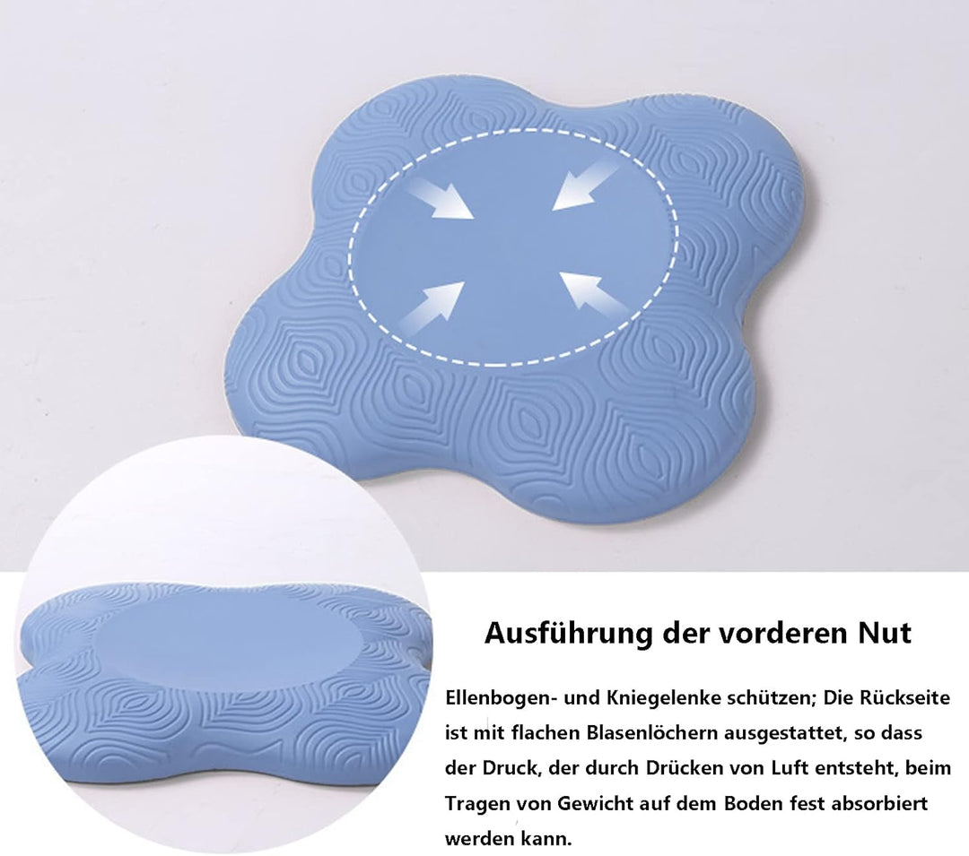 Yoga Kniekissen Rutschfeste KnieschüTzer Pilates Matte zum Schutz Von Knien, Ellbogen, Handgelenken…