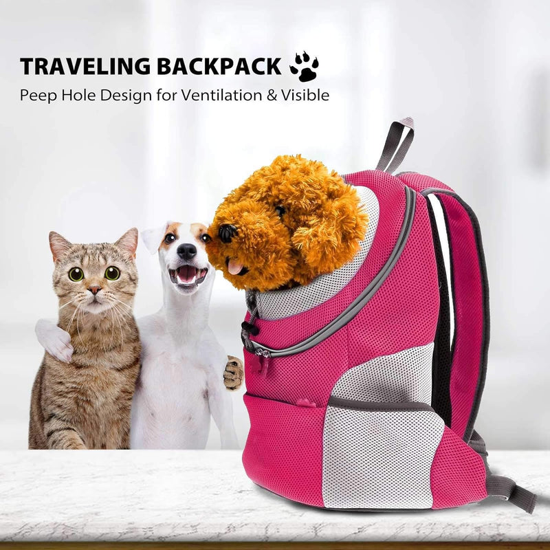 PETCUTE Rucksack für Haustier haustiertragetasche Rucksack Haustier Tasche für Hunde Airline Genehmi