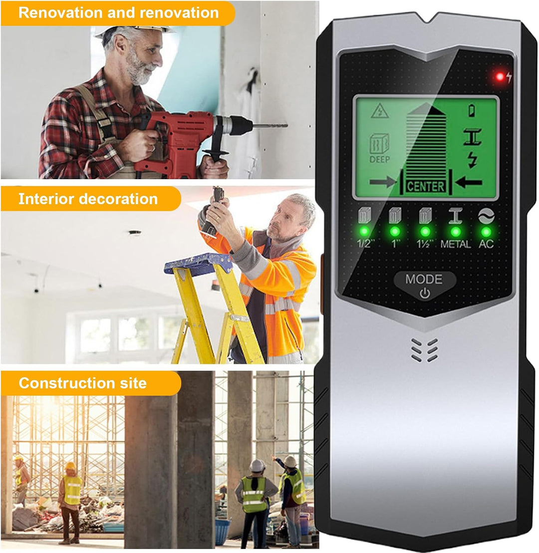 Balkenfinder – Balkenfinder – Balken-Sensor | Draht-Wasserrohr-Metalldetektionswerkzeuge, tragbar, f