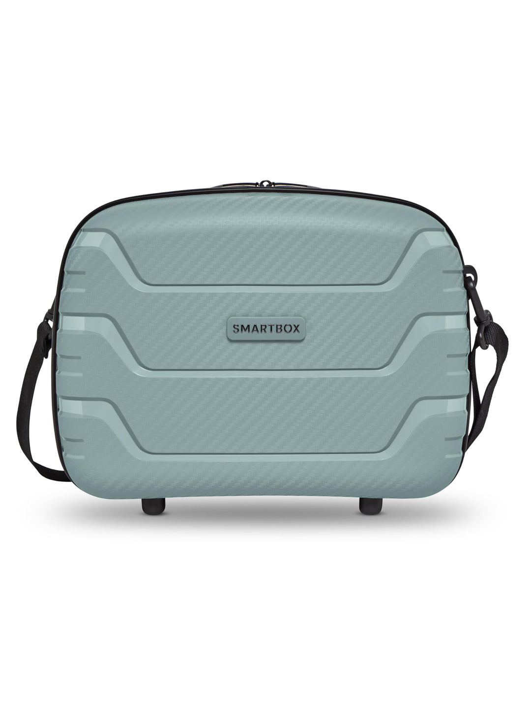 SMARTBOX Beauty Case Hartschale Aufsteckfunktion Schultergurt | 34 x 17 x 27 cm, 14 Liter, Polypropy