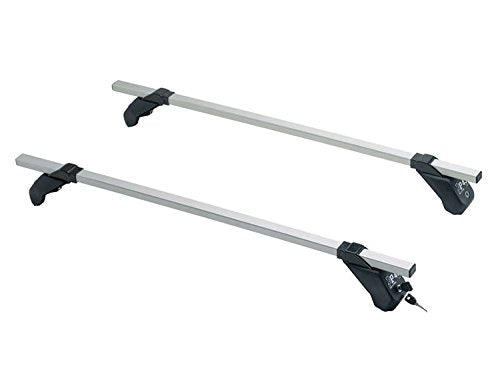 ALUMINIUM DACHTRÄGER PREALPINA LP43 MIT SPEZIFISCHEM BEFESTIGUNGSSATZ
