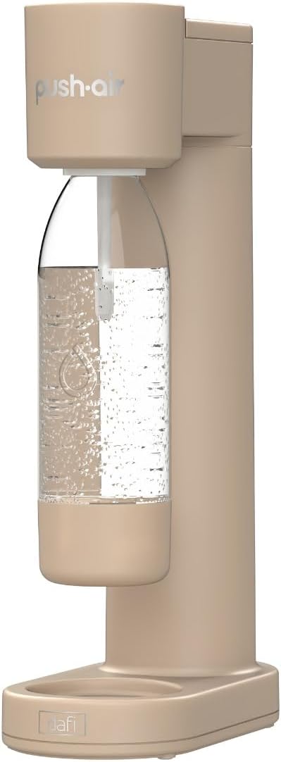 Dafi PUSHAIR Wassersäule Cappuccino + CO2 Kartusche + 0,7 Flasche