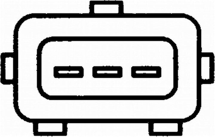 HELLA 6PU 009 110-511 Impulsgeber, Kurbelwelle - 12V - 3-polig - Kabel: 745mm