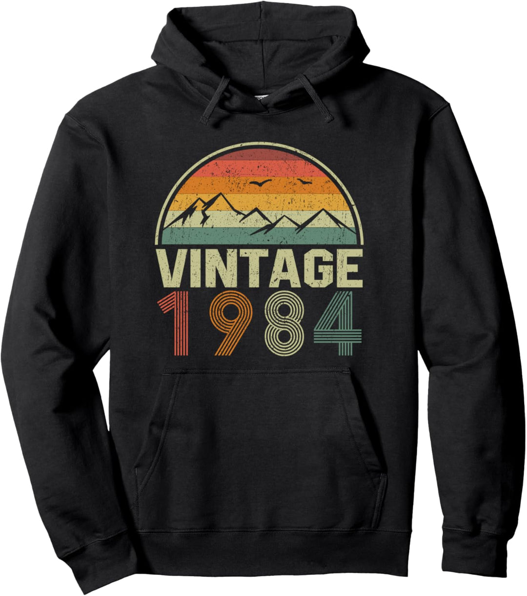 40. Geburtstag Geschenkidee Vintage 1984 Pullover Hoodie