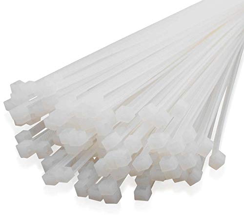 Kabelbinder 1000mm Beige - Weiss - Natur 50Stck. | Premiumqualität von PC24 Shop & Service 7. 50Stck