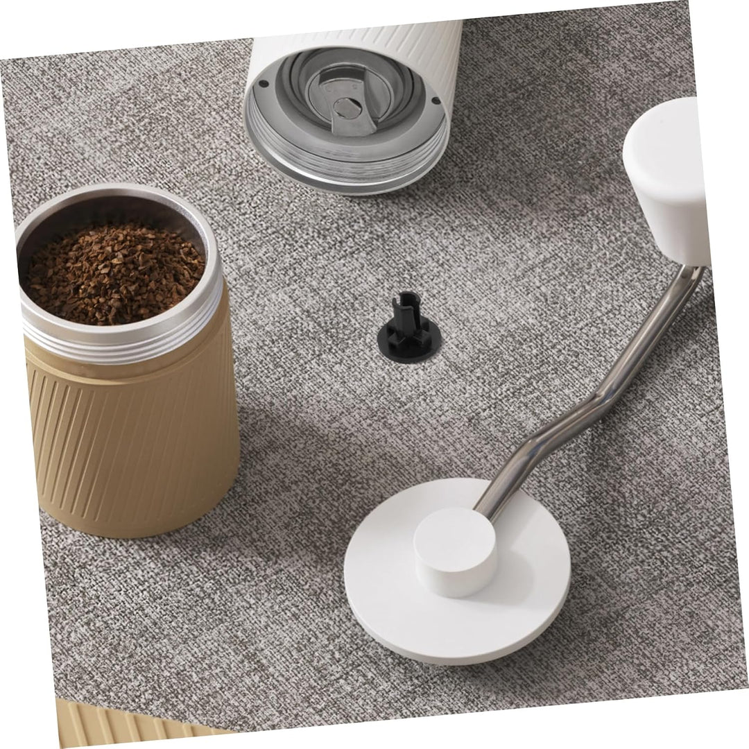 BESTOYARD Nylon Mahlkern Zubehör 4 Stück für Manuelle Kaffeemühle Tragbar Festes Kernteil Schwarz fü