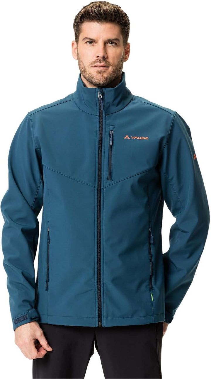 VAUDE Men's Cyclone Jacket VI - Softshelljacke Herren S baltic sea uni, S baltic sea uni