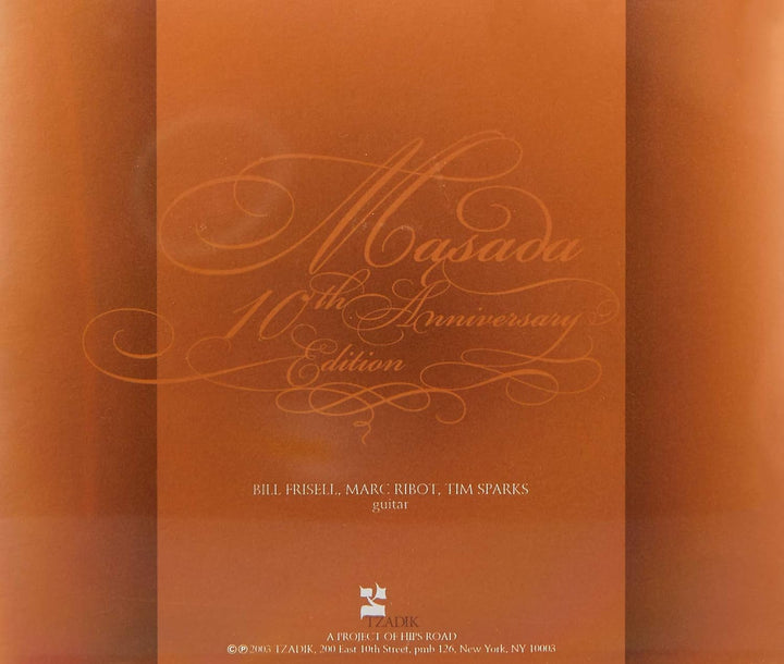 MASADA GUITARS, Audio-CD