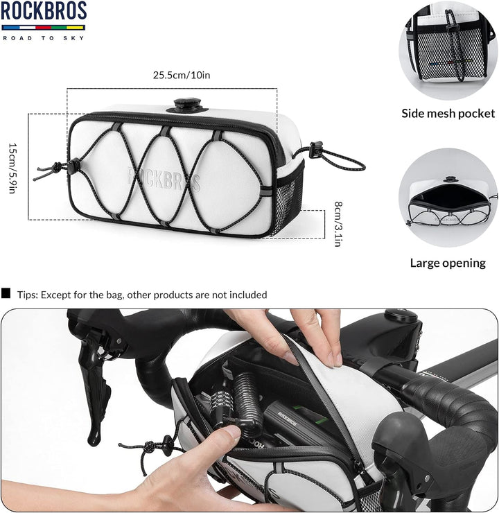 ROCKBROS Road-to-Sky Lenkertasche Fahrrad Tasche Selbstentworfene Fahrradtasche Wasserabweisende Ref