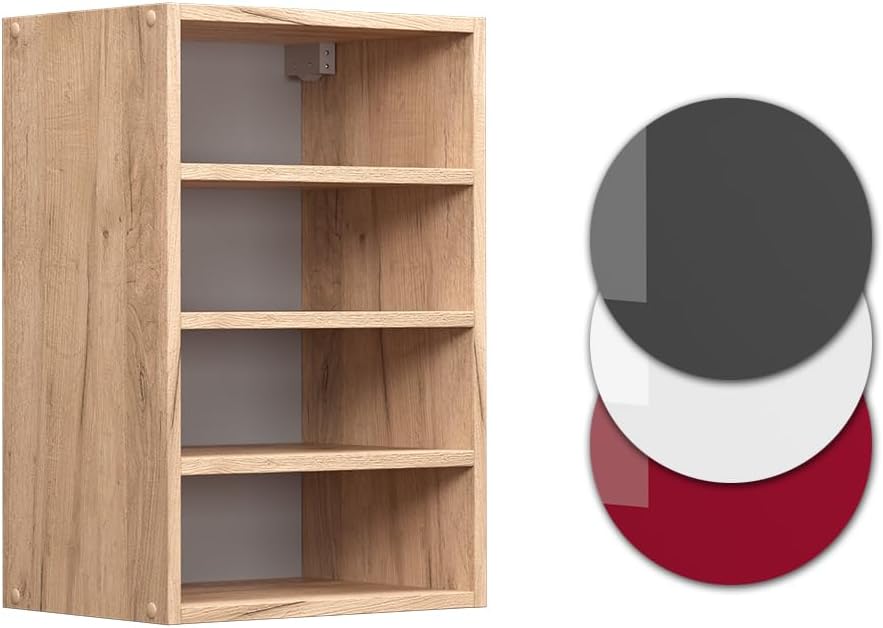Vicco Hängeschrank R-Line, Goldkraft Eiche/Goldkraft Eiche, 40 cm Goldkraft Eiche Regalhängeschrank
