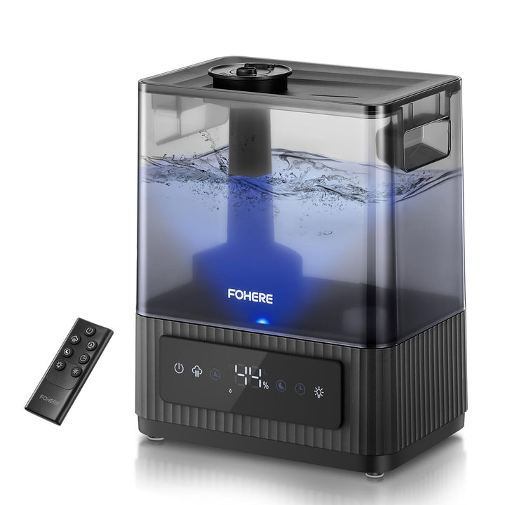 6L Luftbefeuchter für grosse Räume, Kaltnebel Leiser Humidifier für Kinderzimmer Schlafzimmer Pflanz