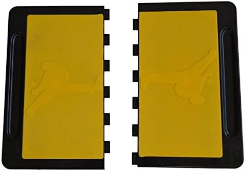 BAY OKPA Bruchtestbretter Wiederverwendbar -4 Stärke Anfänger, Fortgeschrittene gelb XS, gelb XS