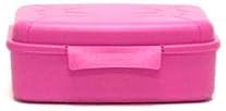 Mintra Home Utility-Boxen, 1,4 l, Fuchsia, 3 Stück – 18 cm B x 14 cm T x 6,6 cm H – tolle Aufbewahru
