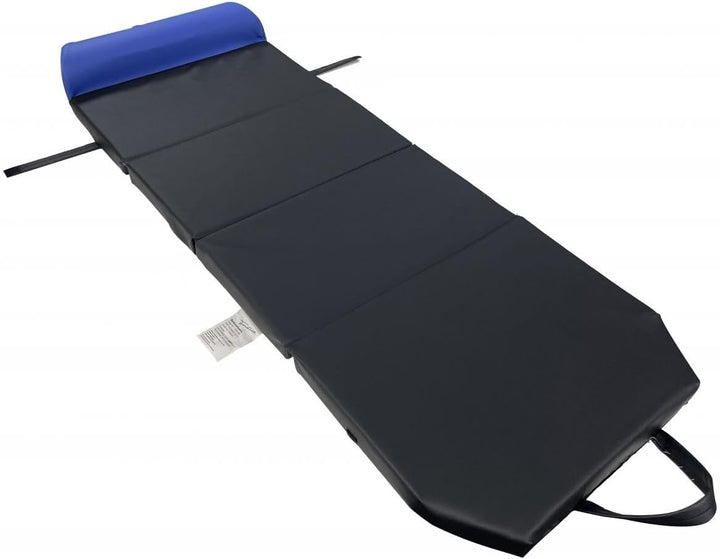 Trend Line Werkstattmatte 120 x 43,5 x 3,5 cm (LxBxH) schwarz blau faltbar