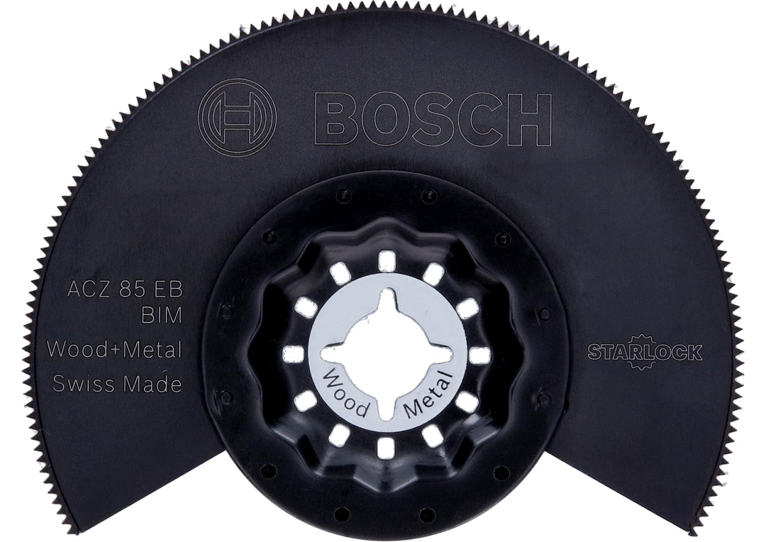 Bosch Accessories Segementsägeblatt Holz und Metall für Multifunktionswerkzeuge Starlock (ACZ 85 EB