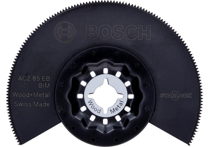 Bosch Accessories Segementsägeblatt Holz und Metall für Multifunktionswerkzeuge Starlock (ACZ 85 EB