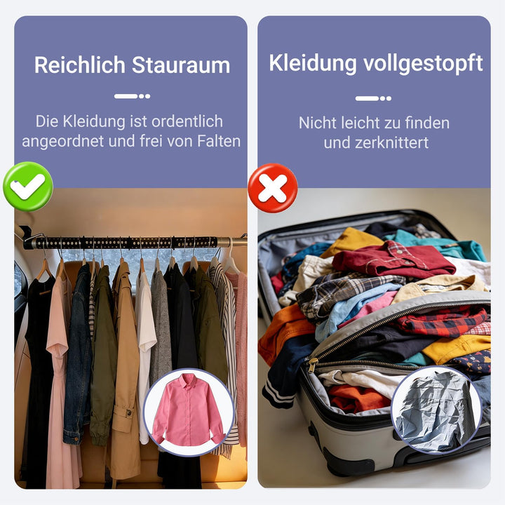 Kleiderbügel Auto,Kraftfahrzeug Kleiderstange Ausziehbar,Metall Auto Teleskop Kleiderständer,Erweite