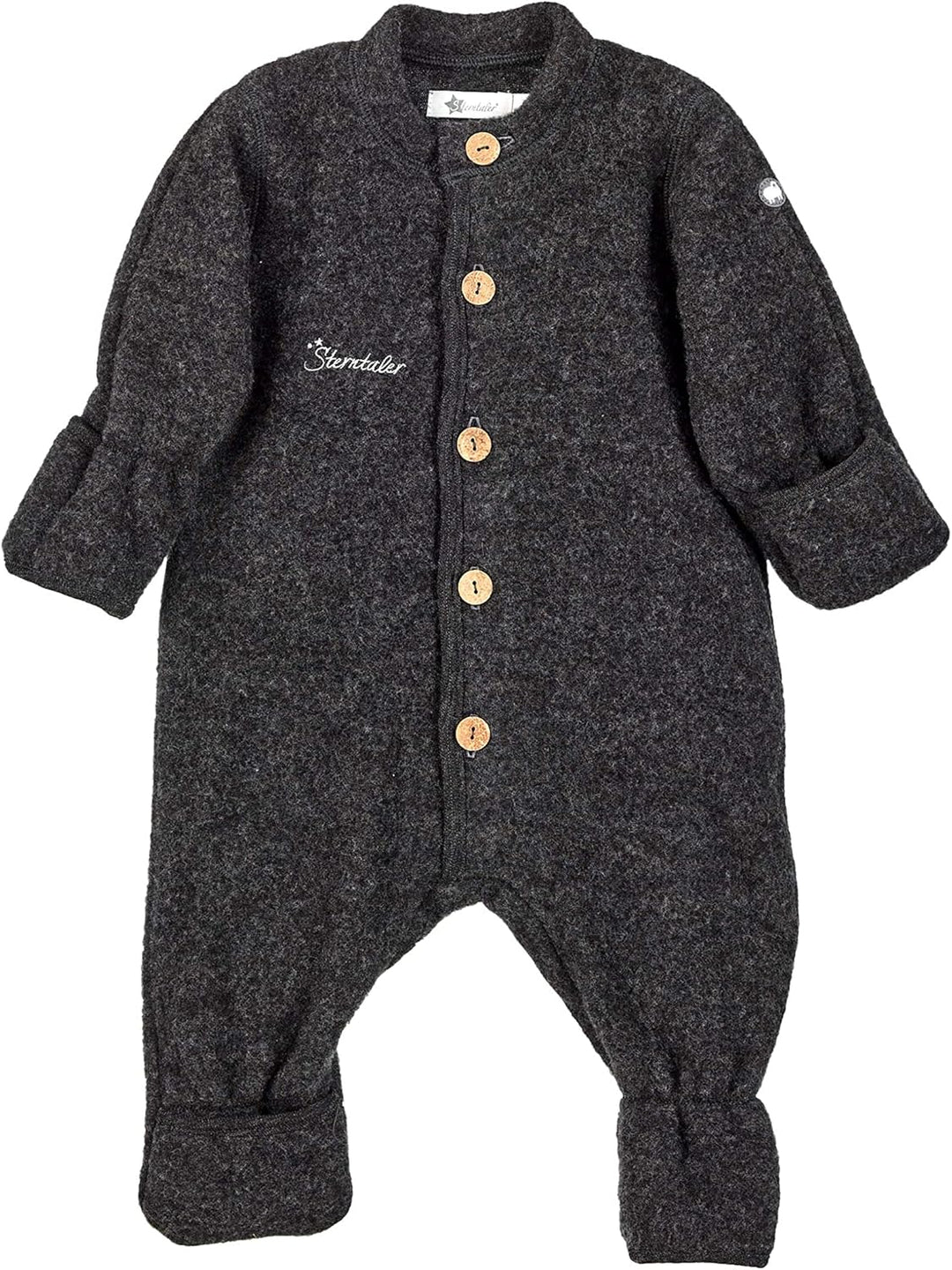 Sterntaler Kleinkind Jungen Overall Baby Overall - Overall Baby - aus Merino Wolle mit Stickerei und