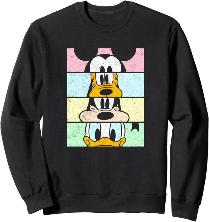 Disney Mickey And Friends Group Comic Panels Sweatshirt
