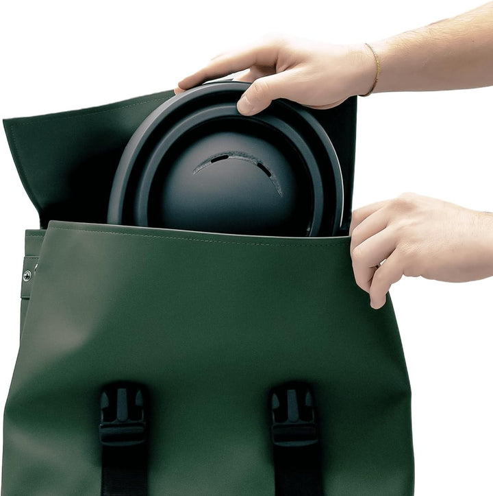 CLOSCA Faltbarer Helm.Fahrradhelm für Erwachsene. Fahrradhelm und Rollerhelm Zertifiziert. Pendlerhe