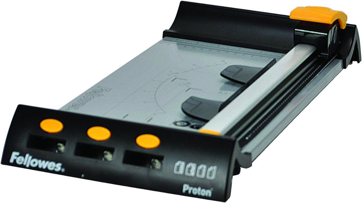 Fellowes Heimbüro Rollenschneidemaschine Proton A4 schwarz/metallic, A4