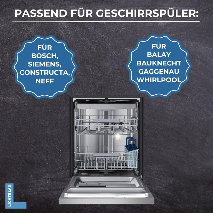 LICHTBLAU Mikrofilter 645038 Sieb Farbe Grau für Geschirrspülmaschine I Hersteller Nr. 00645038, 436