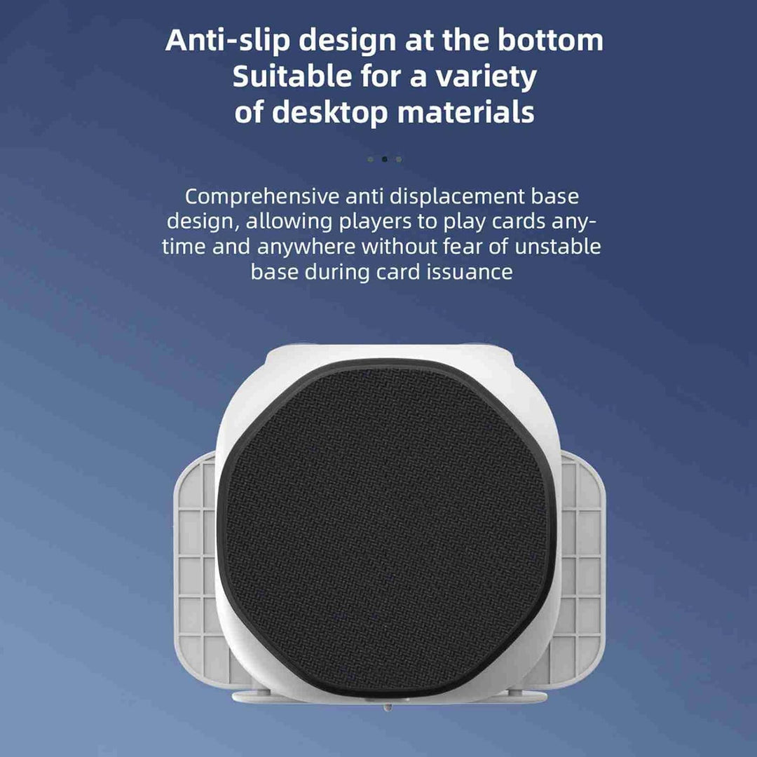 Automatische Karten-Mischung und Händler 2-in-1, 2 Deck 360 ° Rotierende Handelsmaschine, Support 8