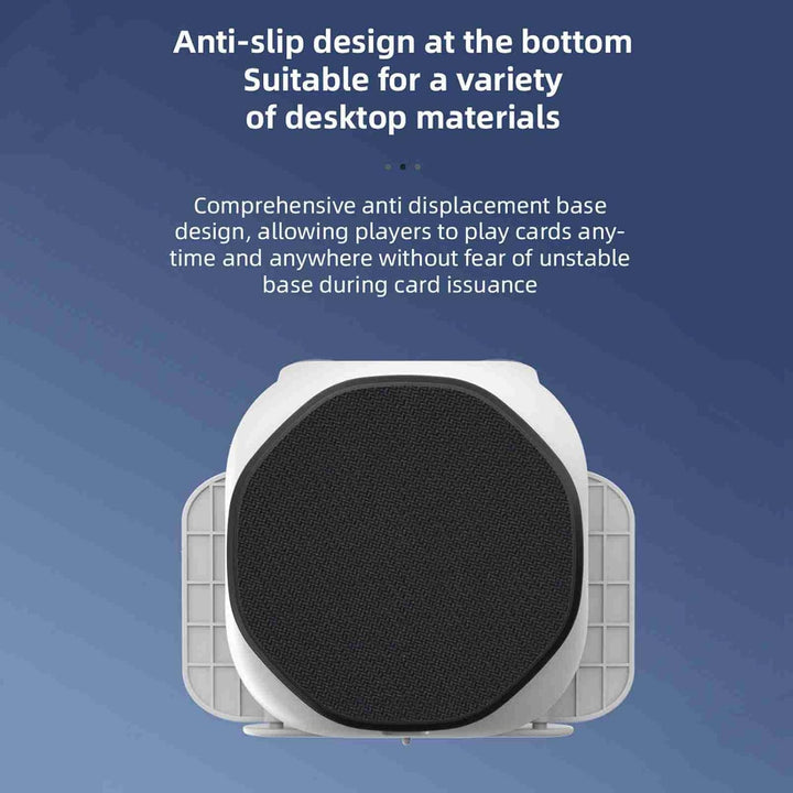 Automatische Karten-Mischung und Händler 2-in-1, 2 Deck 360 ° Rotierende Handelsmaschine, Support 8