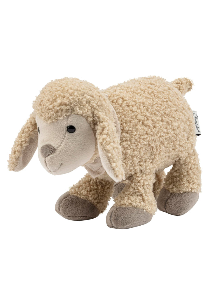 Sterntaler Kuscheltier S Schaf Flocke - Plüschtier aus weichem Boucle - Kinder und Baby Spielzeug ge
