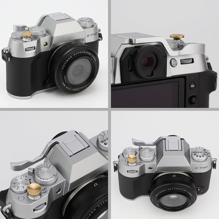 Haoge THB-XT30S Metall-Blitzschuh-Daumenauflage für Fujifilm Fuji X-T10 X-T20 X-T30 XT10 XT20 XT30 K