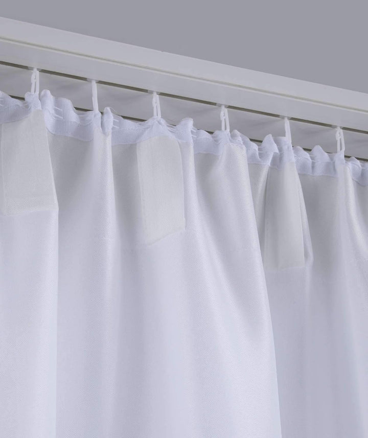 Vorhang Blickdicht »Palermo« HxB 250x300 cm Creme Gardine Extra Breit Matt Lichtdurchlässig Verdeckt