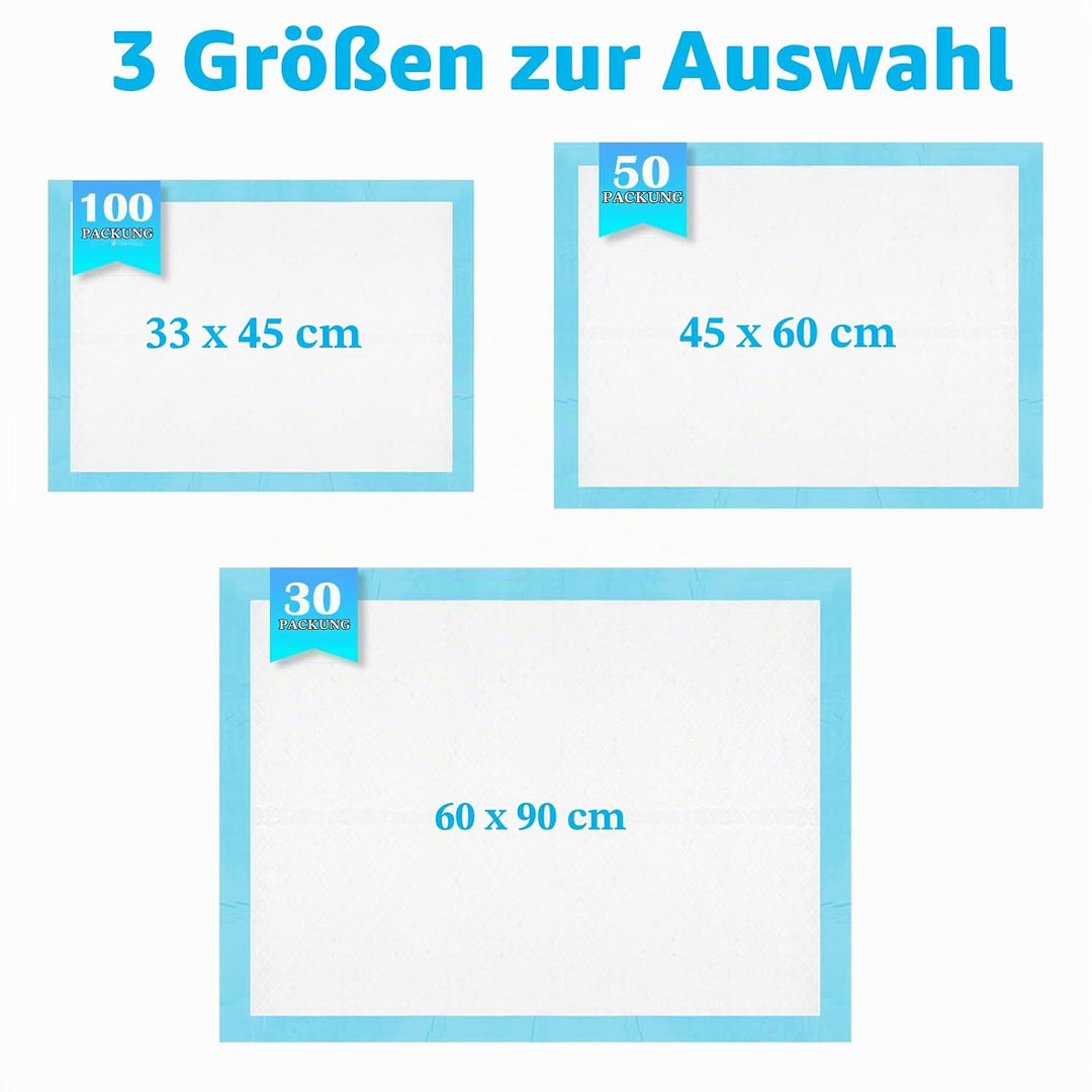 30 Stück Baby Wickelauflage, 60 × 90 cm Inkontinenzunterlage Wickelunterlage Einweg, Baby Changing M