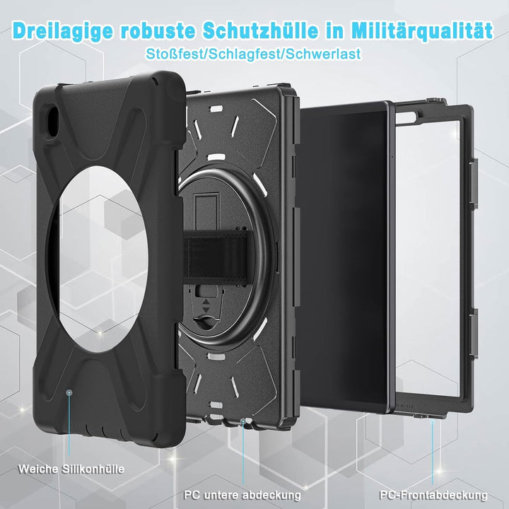 BRAECN für Galaxy Tab A7 Lite Hülle - Samsung Tab A7 Hülle 8.7" 2021 | Stossfeste Schutzhülle, 360°