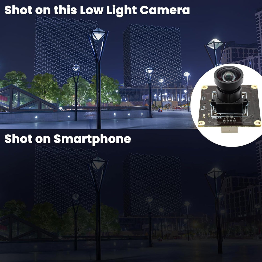 Svpro 12MP USB-Kameramodul, 4K 30fps Lightburn Kamera IMX577 1080P 120fps Hochgeschwindigkeitskamera