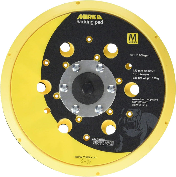 MIRKA 8292605011 Schleifteller Abranet, 5/16 Zoll Grip, 48L Medium, 150