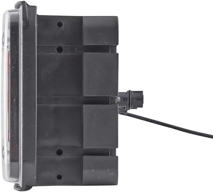 HELLA - Heckleuchte - Hybrid - 24V - Anbau/geschraubt - Lichtscheibenfarbe: glasklar - Stecker: Easy