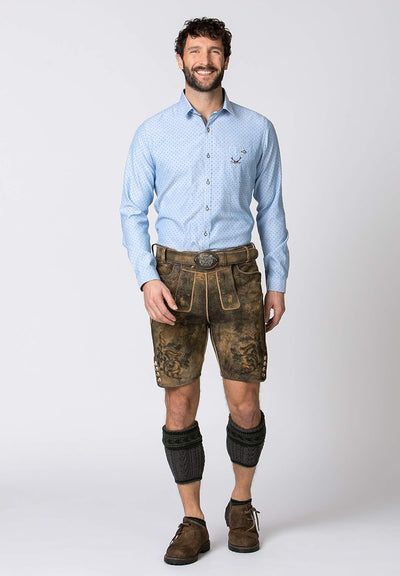 Stockerpoint Herren Hartl Hose 44 Oid Gespeckt-grün, 44 Oid Gespeckt-grün